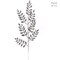 12-Pack: Sparkling Silver Glitter Ash Spray Picks - Elegant Holiday Accents, Ideal for Christmas Decor & Floral Arrangements - Perfect for Home, Office - 2024 Christmas Collection, Floral Home by Artificial Flowers